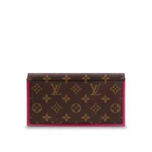 Louis Vuitton Flore Wallet Pink M67405 Fuchsia M64585