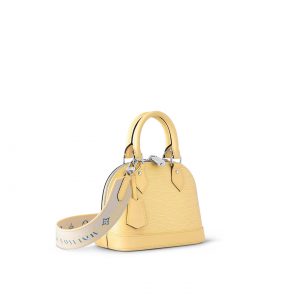 Louis Vuitton Jaune Plume Yellow M22213 Alma BB