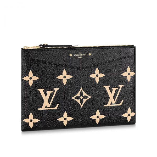 Louis Vuitton Bicolor Monogram Empreinte Leather M81292 Daily Pouch