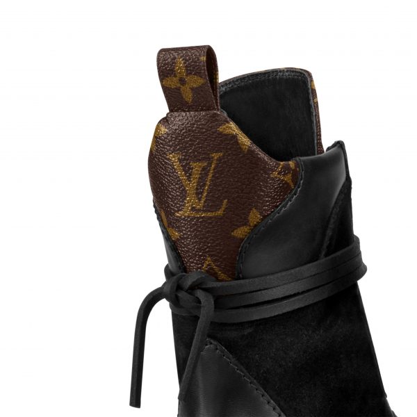 Louis Vuitton Laureate Platform Desert Boot Black 1A4XXZ