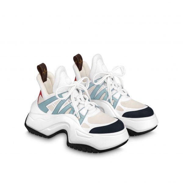 Louis Vuitton LV Archlight 2.0 Platform Sneaker Blue Gray 1ABIHW