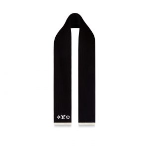 Louis Vuitton Black M77928 LV Headline Scarf
