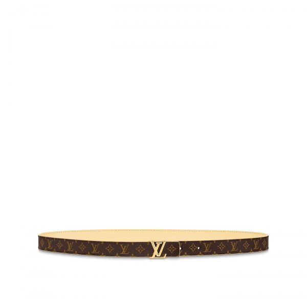 Louis Vuitton M0702X Yellow LV Iconic 20mm Reversible Belt
