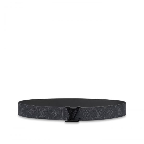 Louis Vuitton M0449U LV Initiales 40mm Matte Black Belt