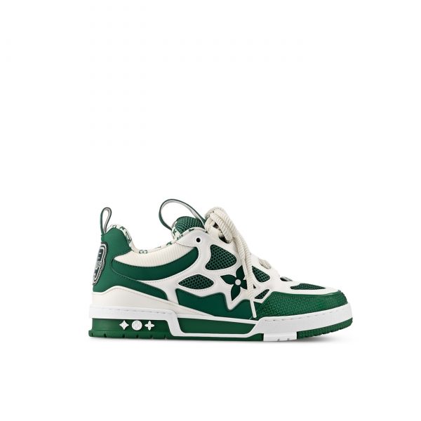Louis Vuitton LV Skate Sneaker Since 54 Monogram Flowers Green 1AC51X