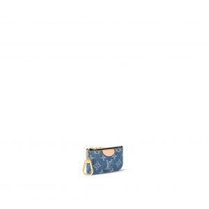 Louis Vuitton M82961 Key Pouch Denim Blue