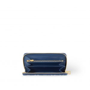 Louis Vuitton M82958 Zippy Wallet Denim Blue