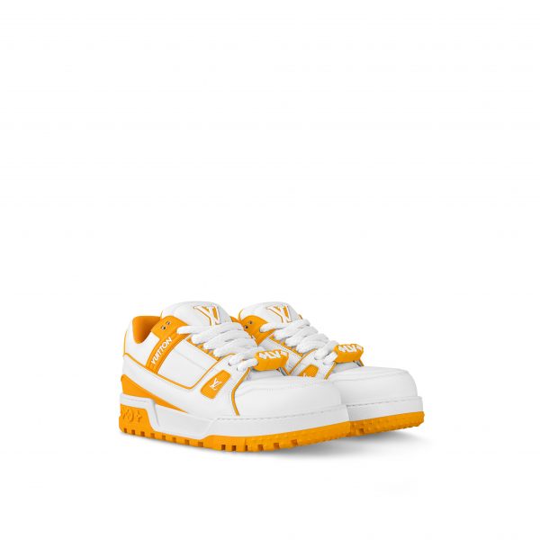 Louis Vuitton LV Trainer Maxi Sneaker Yellow 1ACPQJ
