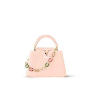 Louis Vuitton M21643 Capucines BB Bag Jasmine Pink