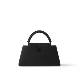 Louis Vuitton M23947 Capucines East-West MM All Black