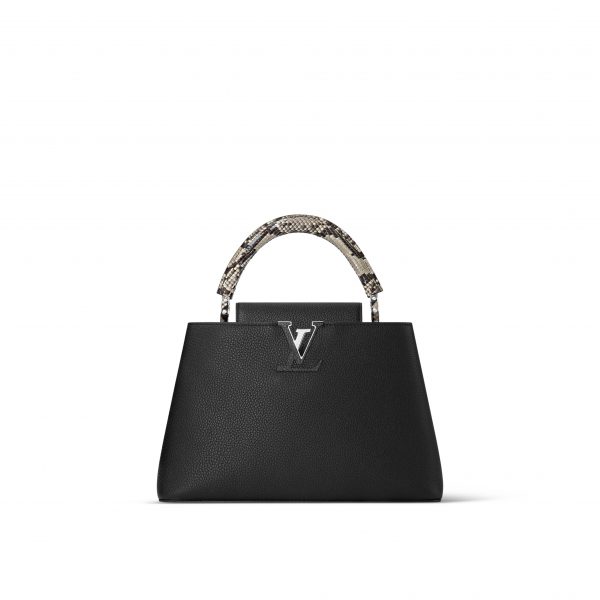 Louis Vuitton Capucines MM Black N92800